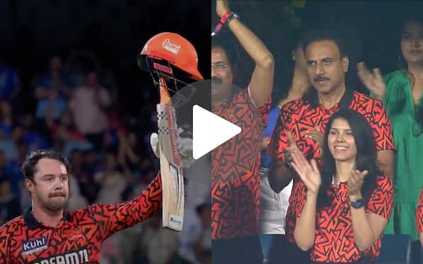 [Watch] Kavya Maran Elated As Head Does Gayle-Style Celebration After 39-Ball 100 Vs RCB